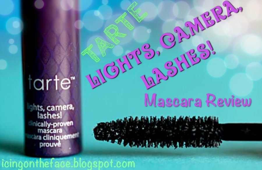 Icing On The Face Tarte Lights, Camera, Lashes 4in1 Mascara Review